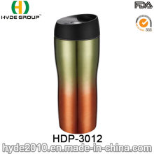 BPA livram a caneca de café de aço inoxidável do curso com tampa do parafuso (HDP-3012)